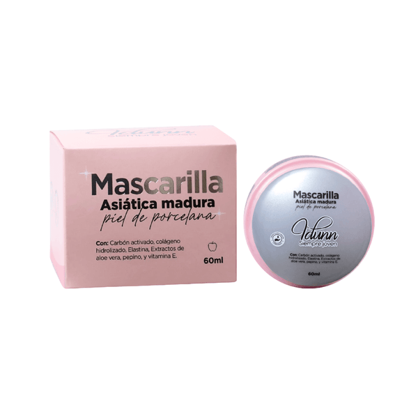 MASCARILLA FACIAL IDUNN*60ML ASIATICA PIEL DE PORCELANA  MADURA (PIEL MADURA)