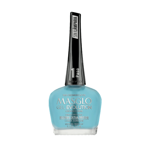 ESMALTE MASGLO*13.5ML E/GEL BASE CRECIMIENTO  ACTIVO CON NANO EXTREME