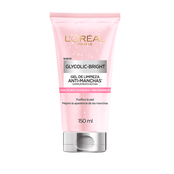 LIMPIADOR FACIAL LOREAL*150ML GLYCOLIC ANTIMANCHAS