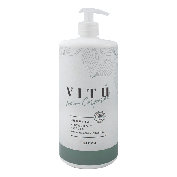 CREMA CORPORAL VITU *1000ML PISTACHO Y NUECES