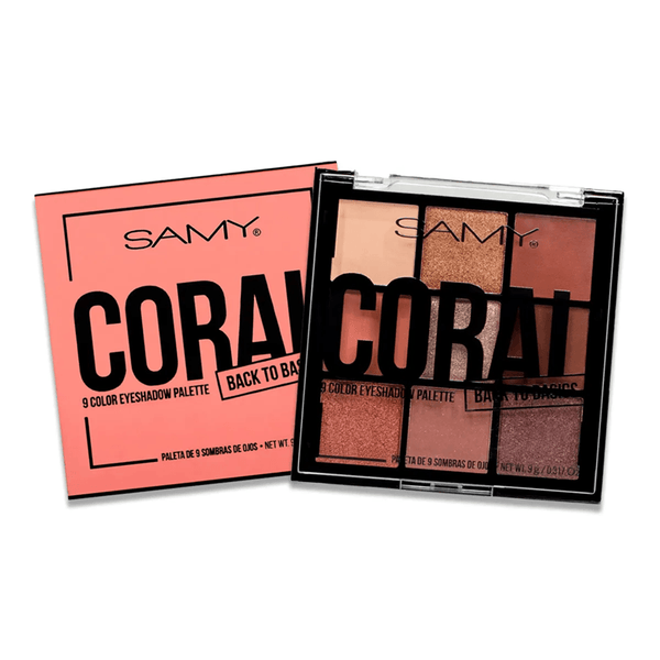 SOMBRA SAMY*9 TONOS CORAL BACK TO BASICS