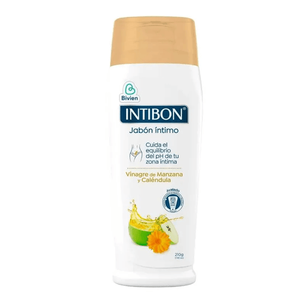 JABON INTIMO INTIBON*210G VINAGRE DE MANZANA Y CALENDULA