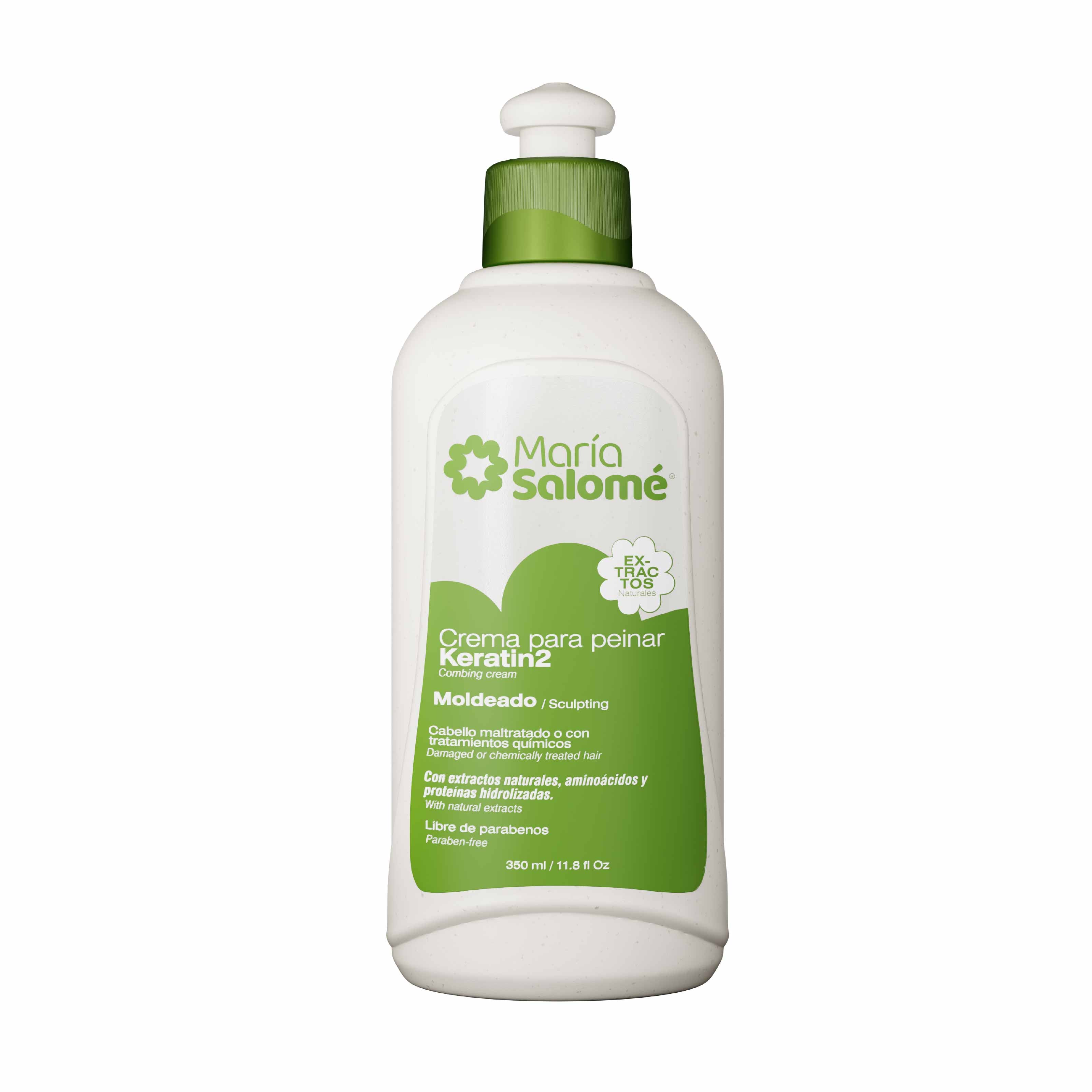Crema para Peinar Keratin2 María Salomé 350 ml
