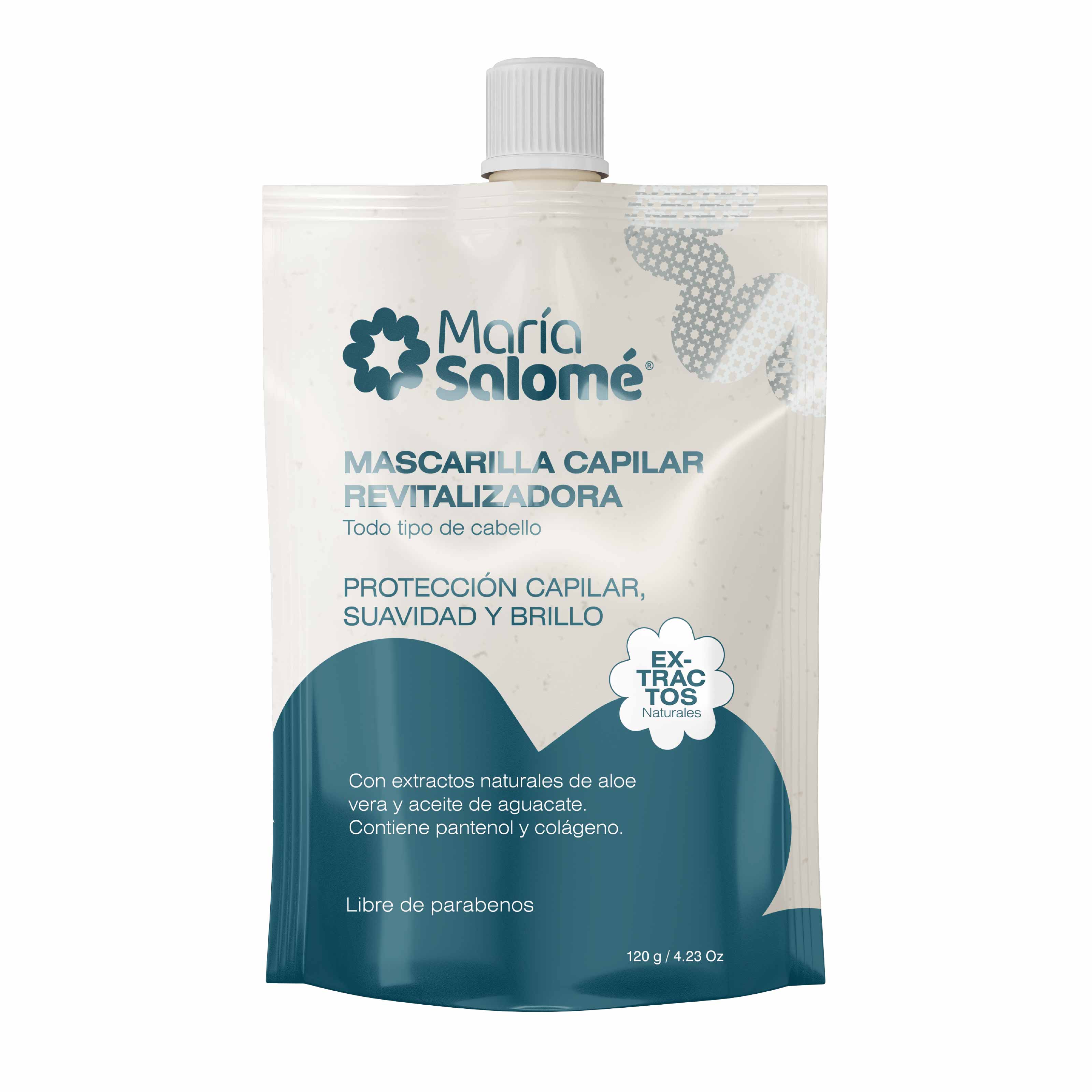 Mascarilla Capilar Revitalizadora Doypack María Salomé 120 ml