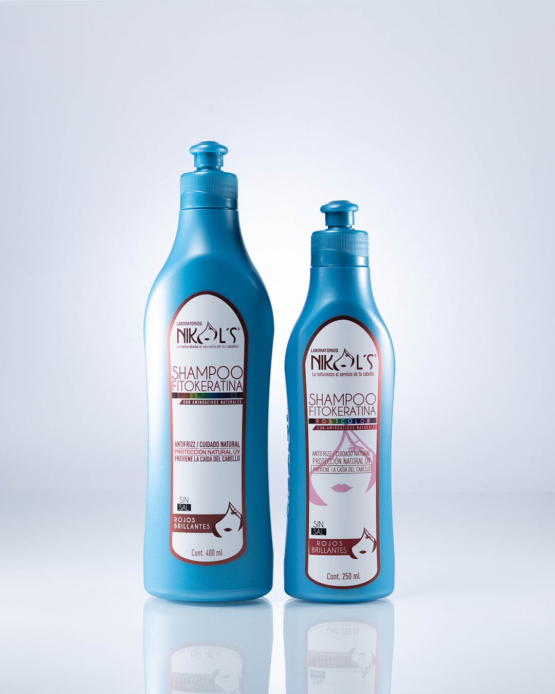 SHAMPOO ROJO X 400