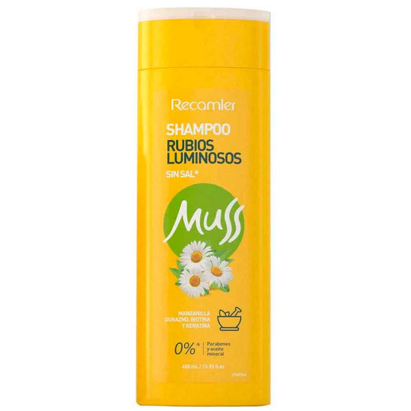 SHAMPOO MUSS RUBIOS LUMINOSOS