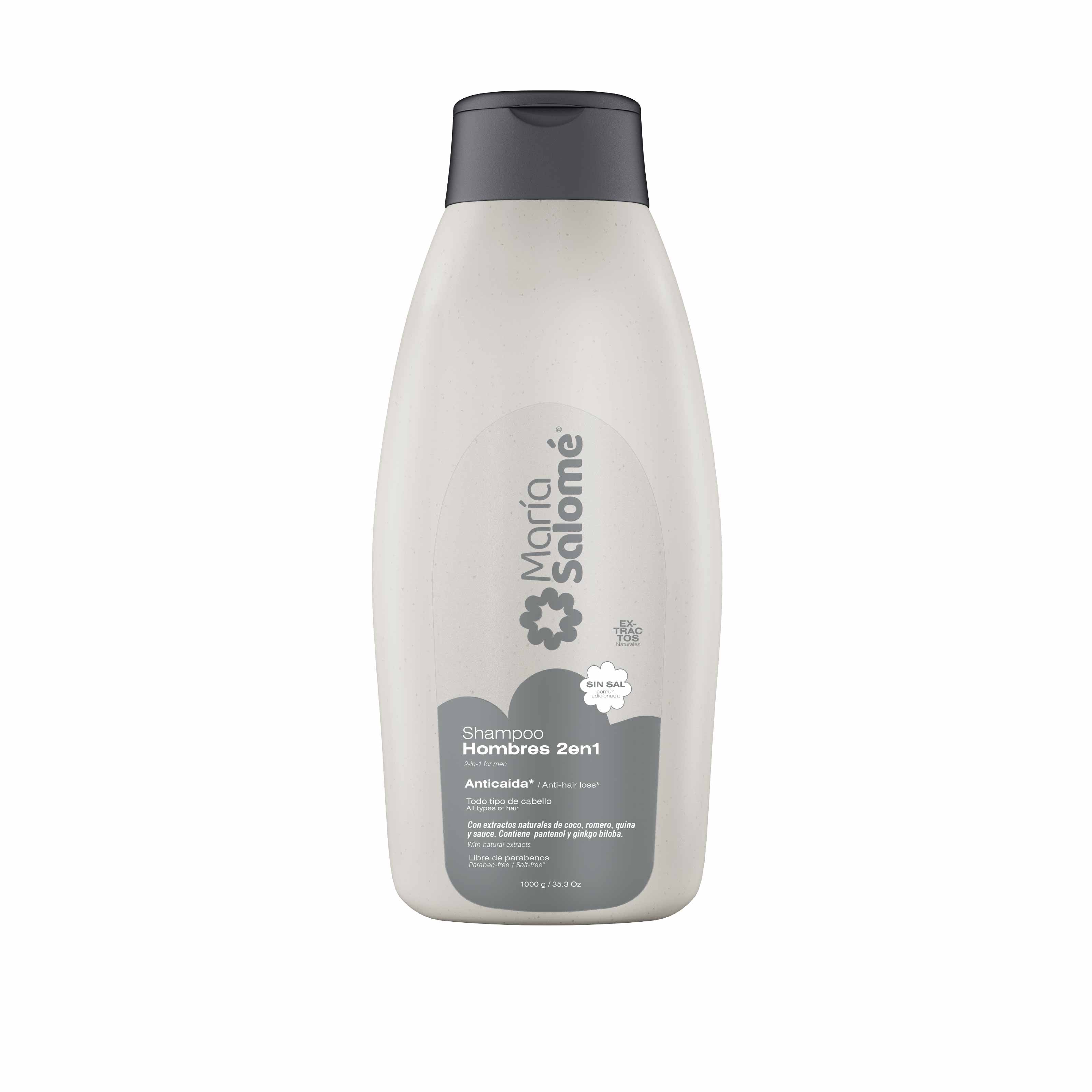 Shampoo Hombres 2EN1 María Salomé 1000 ml