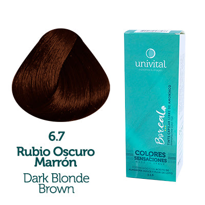 Tinte Boreal | Color Rubio Oscuro Marrón | 6.7