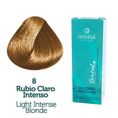 Tinte Boreal | Color Rubio Claro Intenso | 8