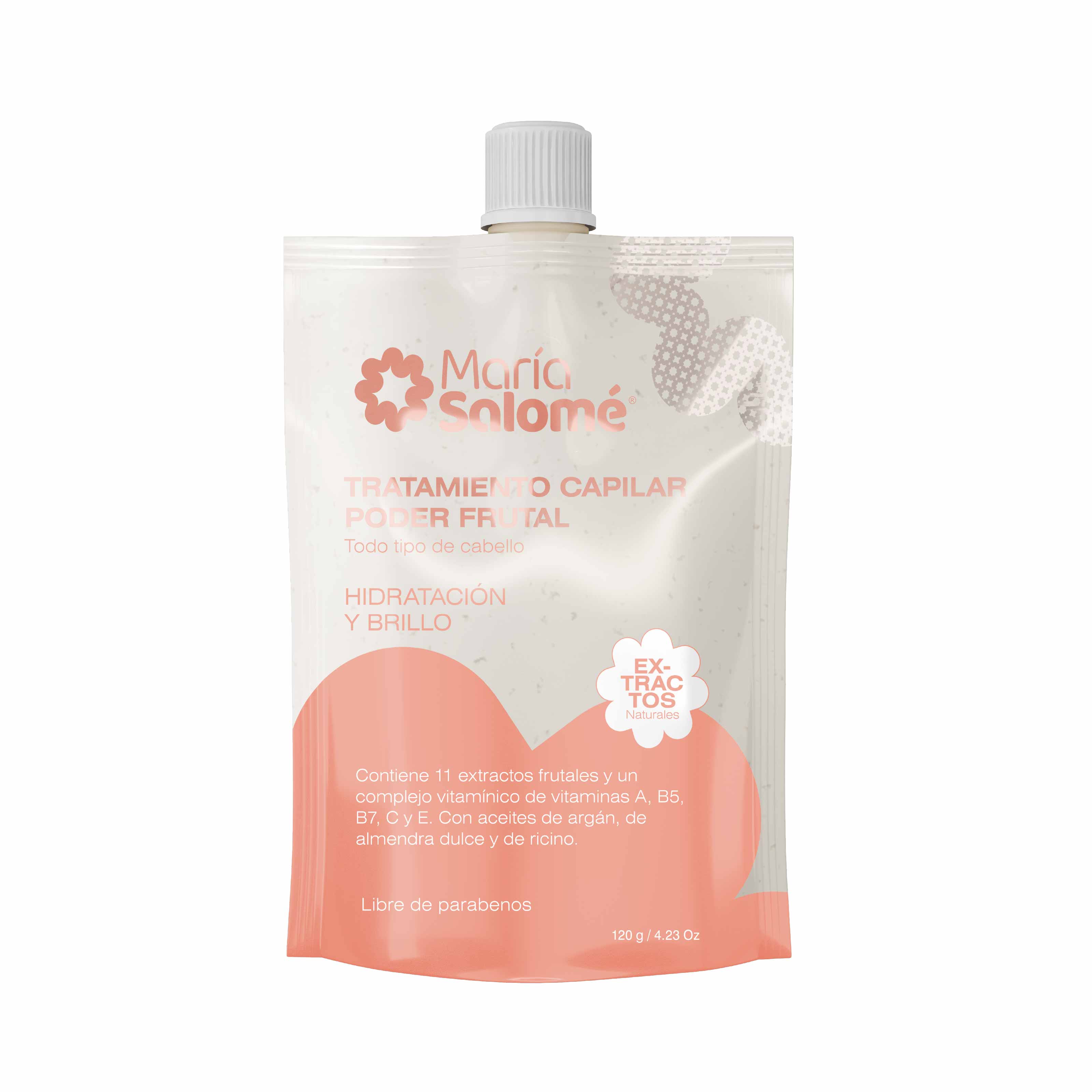 Tratamiento Capilar Poder Frutal Doypack María Salomé 120 ml