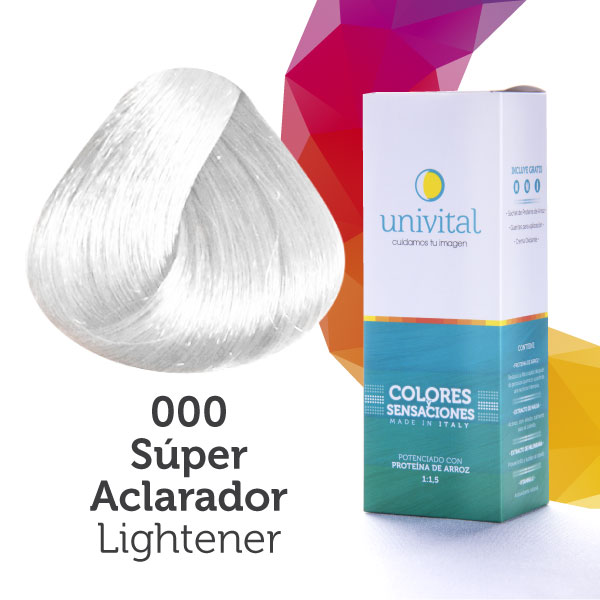 Tintura Univital | Color Súper Aclarador | 000